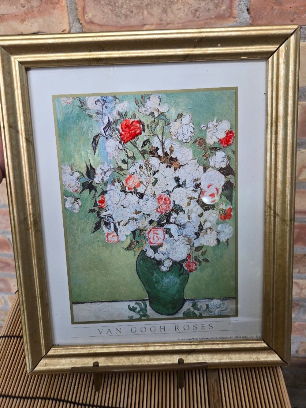 Wall Print Van Gogh Roses